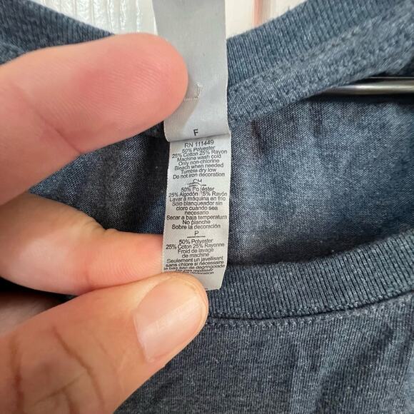 Next Level Apparel Funny Graphic T Shirt Size S "It's Way Too Peopley Outside" - Picture 5 of 6